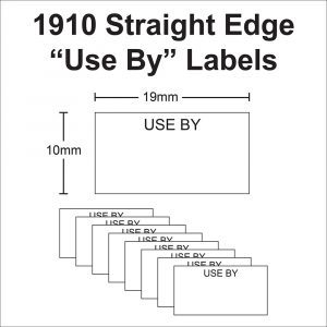19 x 10mm USE By Labels for pricing guns